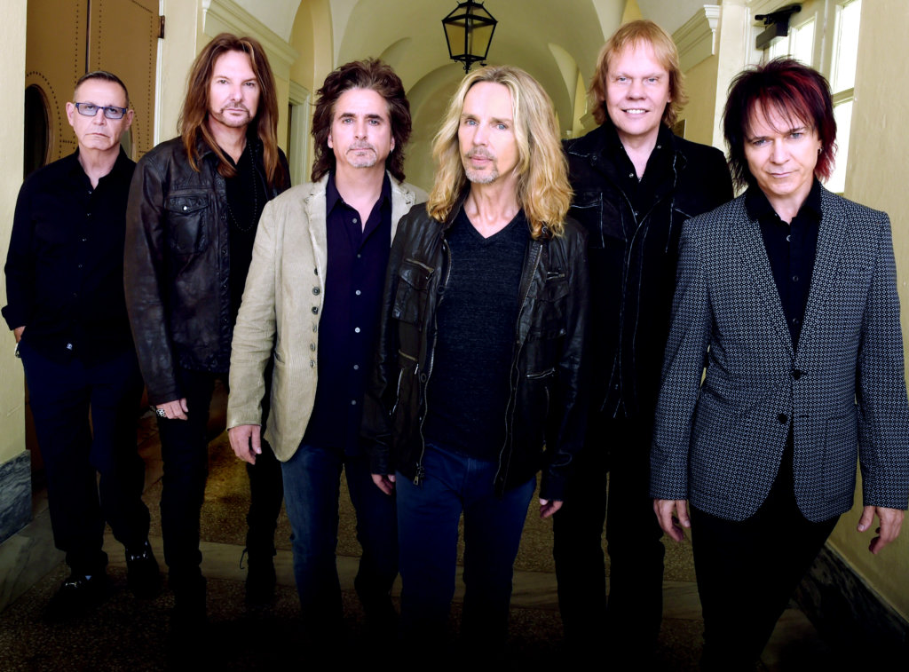 Rock band Styx promotional photo for the 2019 Summer Concert Series.
